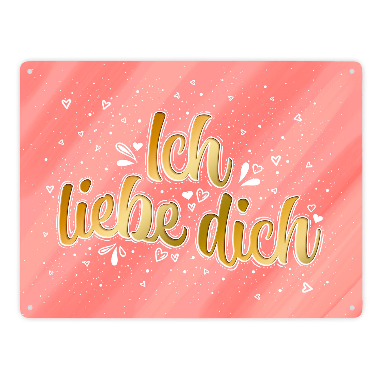 Liebes Spruch Metallschild - Valentinstag Liebe Glück Pärchen Herz Frau Mann Paar Ehe