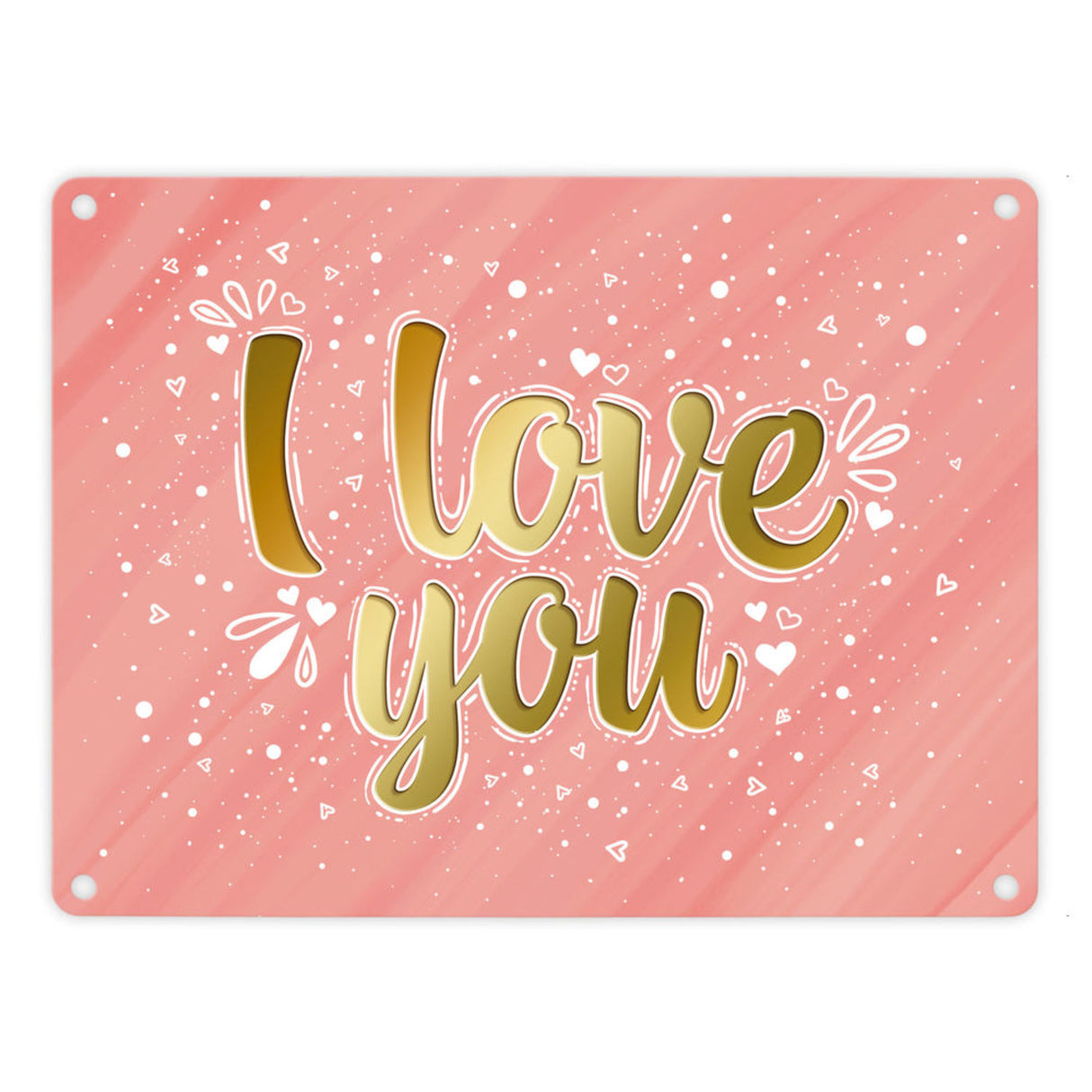 Liebes Spruch Metallschild - Valentinstag Liebe Glück Pärchen Herz Frau Mann Paar Ehe
