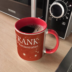 Kaffeebecher mit Heiltrank Motiv für alle Nerds und Geeks