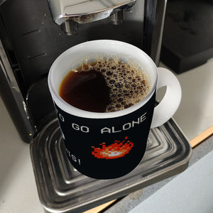 Dangerous to go Alone Kaffeebecher für alle Retro Zocker mit Pixel-Motiv