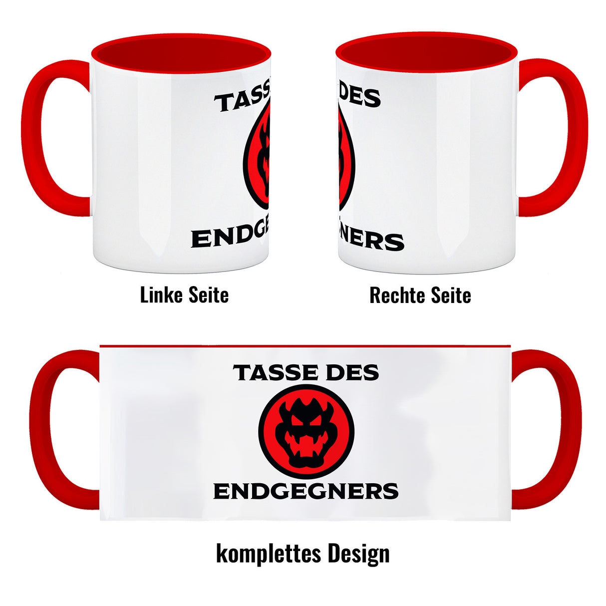 Tasse des Endgegners Kaffeebecher