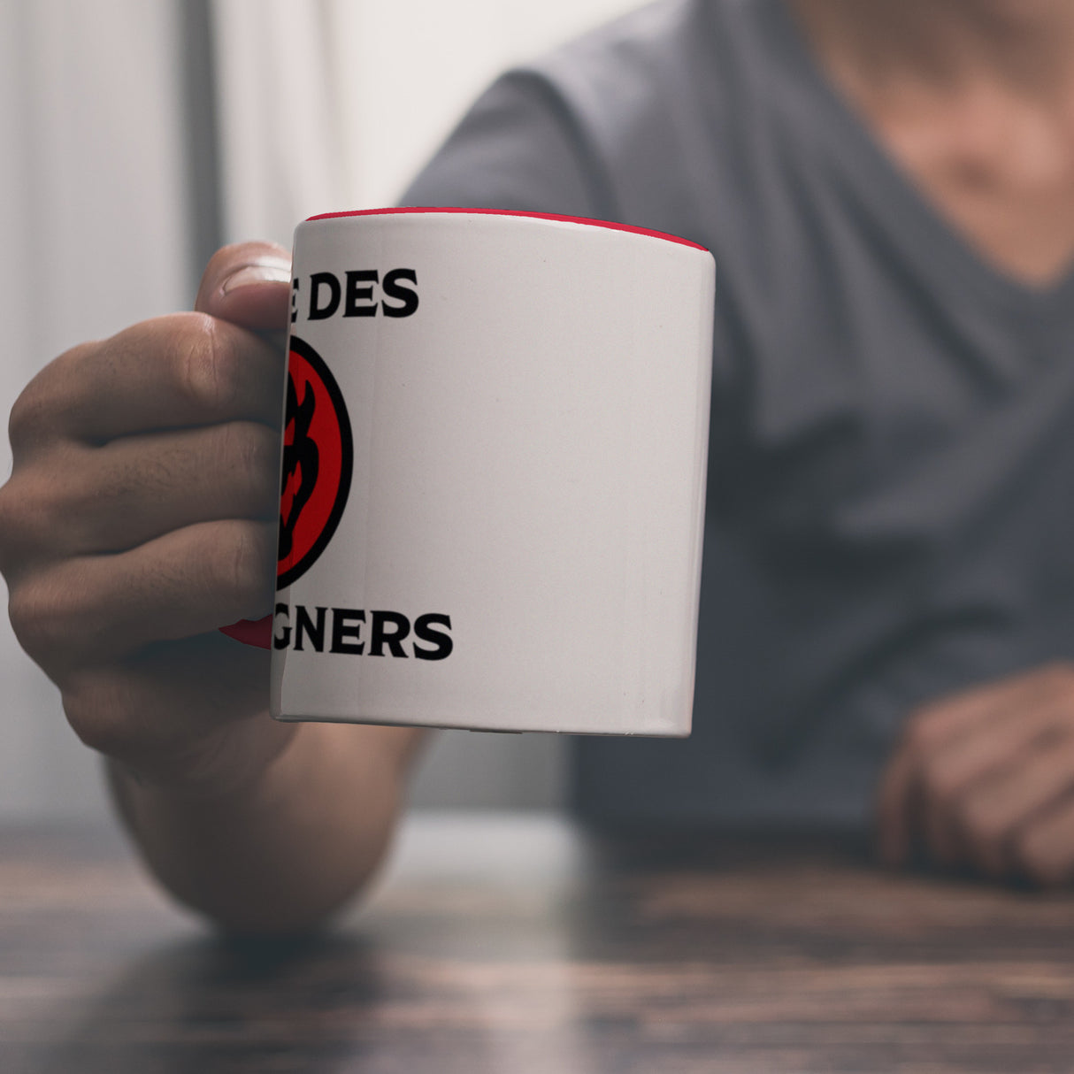 Tasse des Endgegners Kaffeebecher