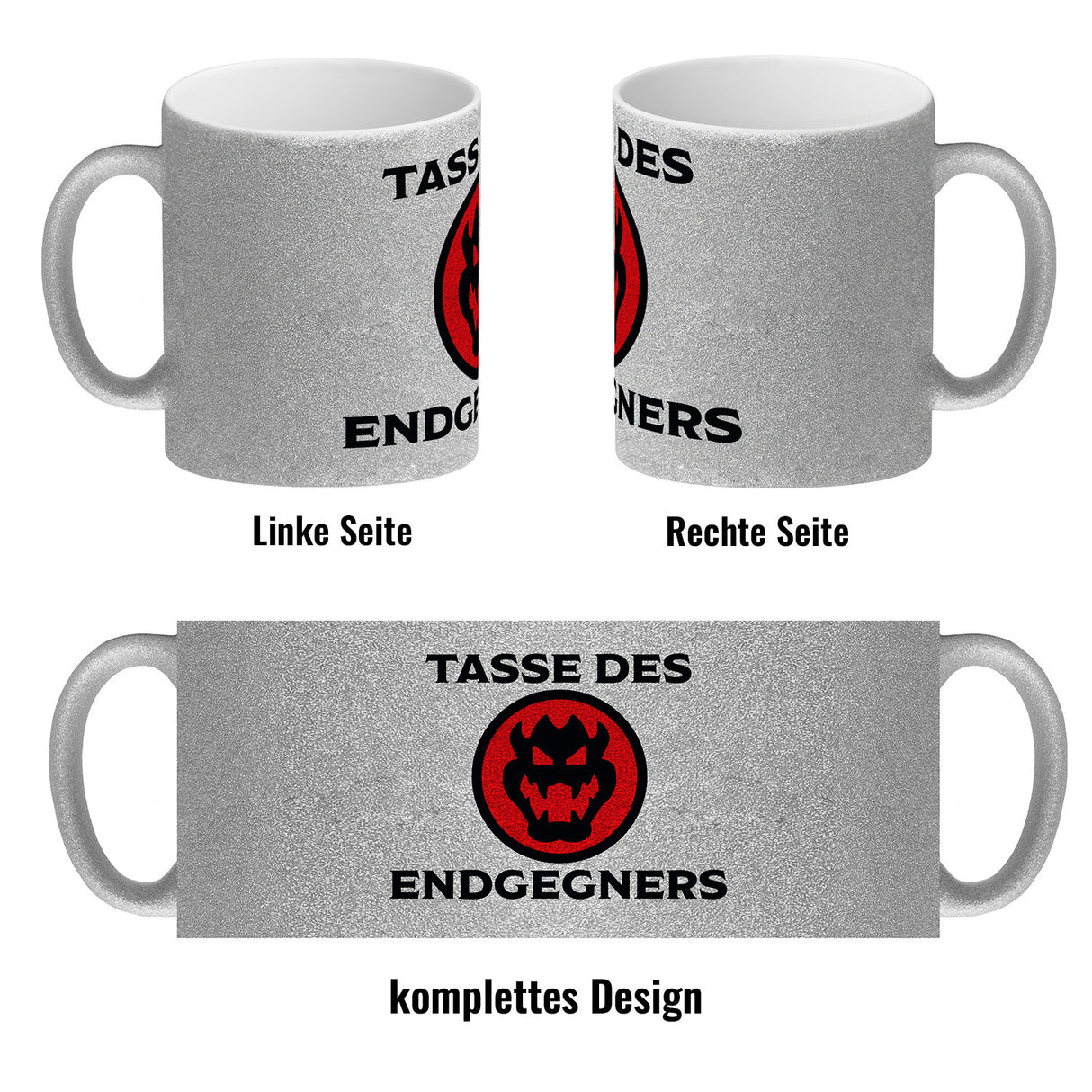 Tasse des Endgegners Kaffeebecher