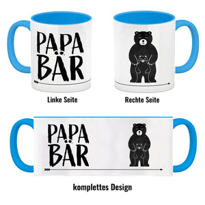 Papa Bär Kaffebecher mit süßem Bärenmotiv Kaffeebecher