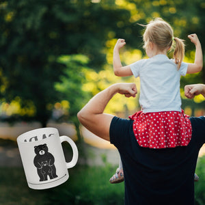 Papa Bär Kaffebecher mit süßem Bärenmotiv Kaffeebecher