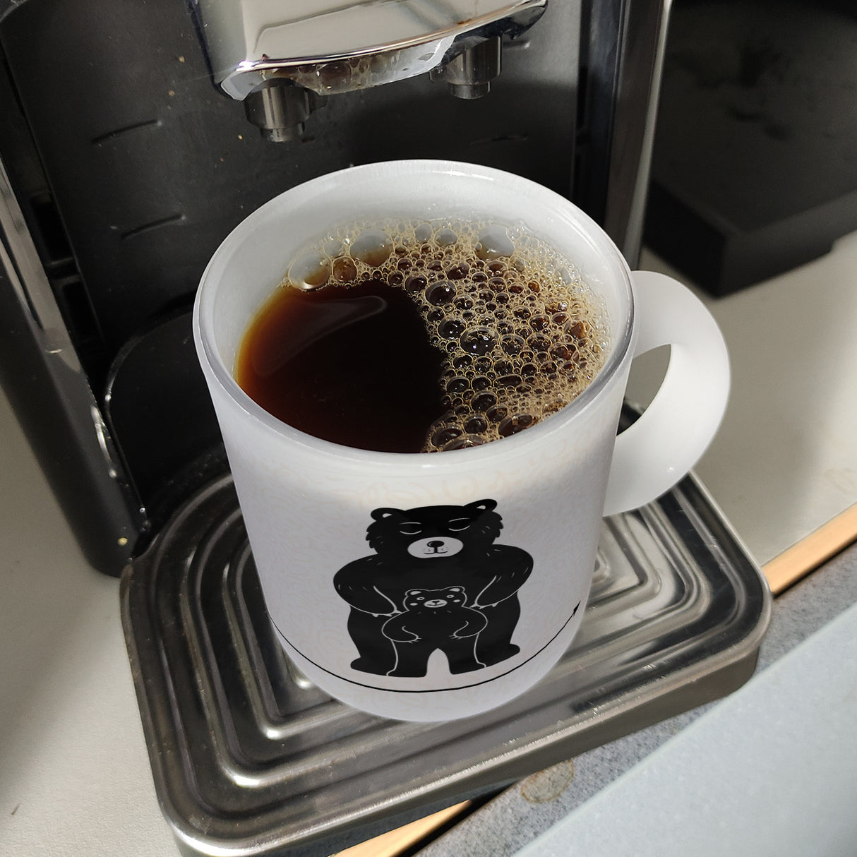 Papa Bär Kaffebecher mit süßem Bärenmotiv Kaffeebecher