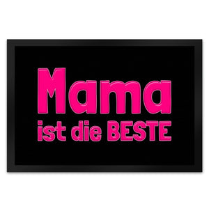 Mama ist die Beste Fußmatte Schuhabstreifer und Pink