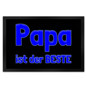 Papa ist der Beste Fußmatte Schuhabstreifer und Blau