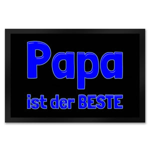 Papa ist der Beste Fußmatte Schuhabstreifer und Blau