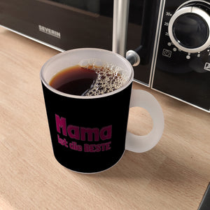 Mama ist die Beste Kaffeebecher und Pink