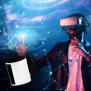 Kaffeebecher Eat. Sleep. Game. Repeat. Zocker Tasse für Gamer