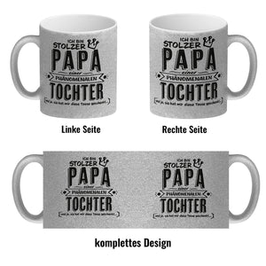 Ich bin stolzer Papa einer phänomenalen Tochter Kaffeebecher