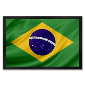 Brasilien Fahne und Flagge Fussmatte Fanartikel