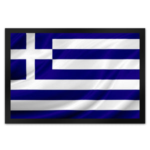 Griechenland Fahne und Flagge Fussmatte Fanartikel