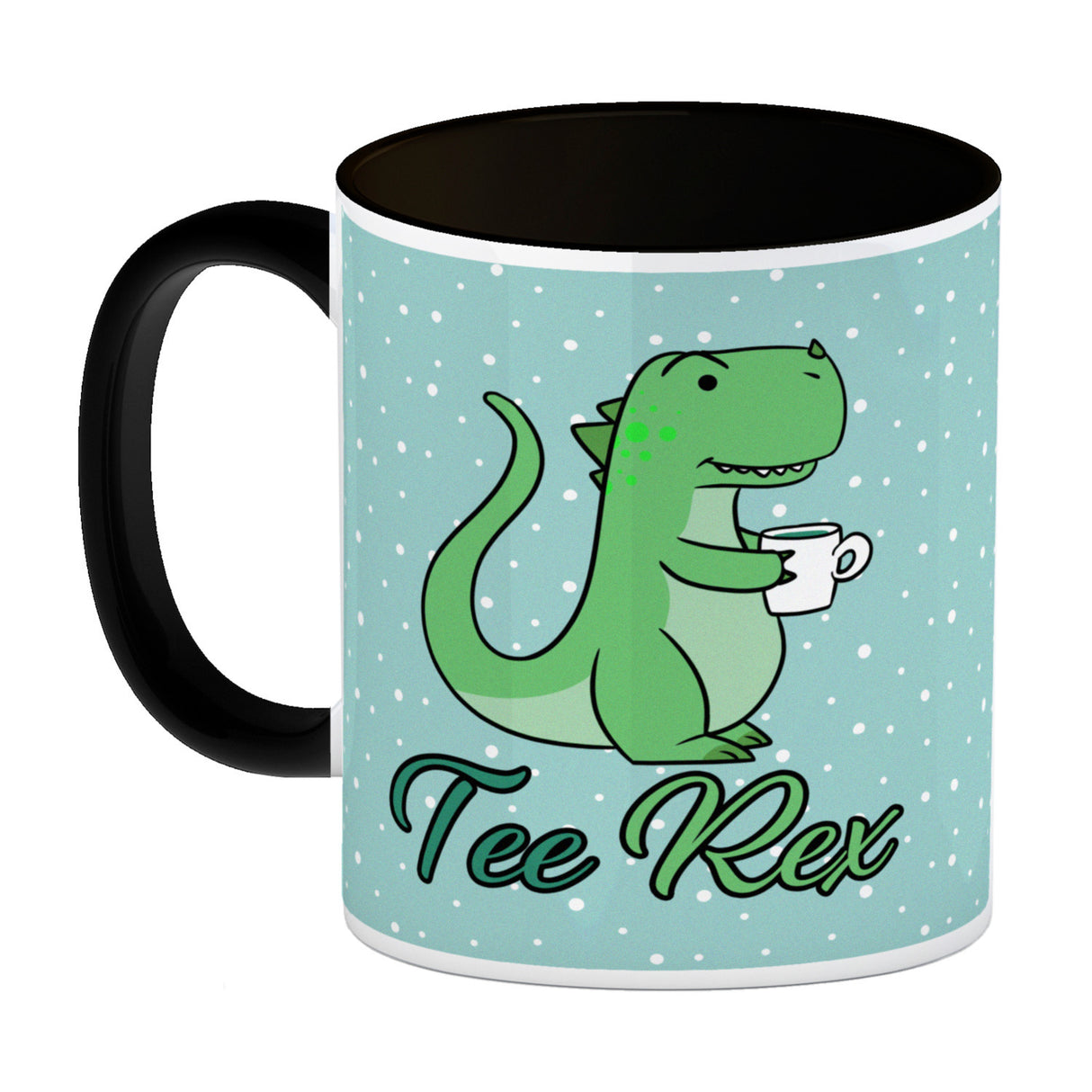 Tee Rex Kaffeebecher mit lustigem T-Rex Dino