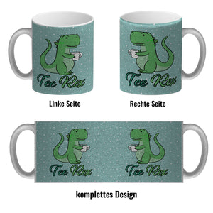 Tee Rex Kaffeebecher mit lustigem T-Rex Dino