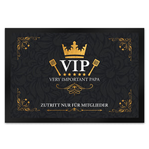 Very Important Papa Fußmatte mit VIP Motiv
