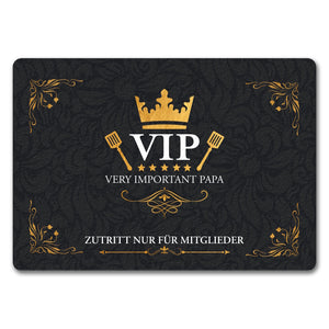 Very Important Papa Fußmatte mit VIP Motiv