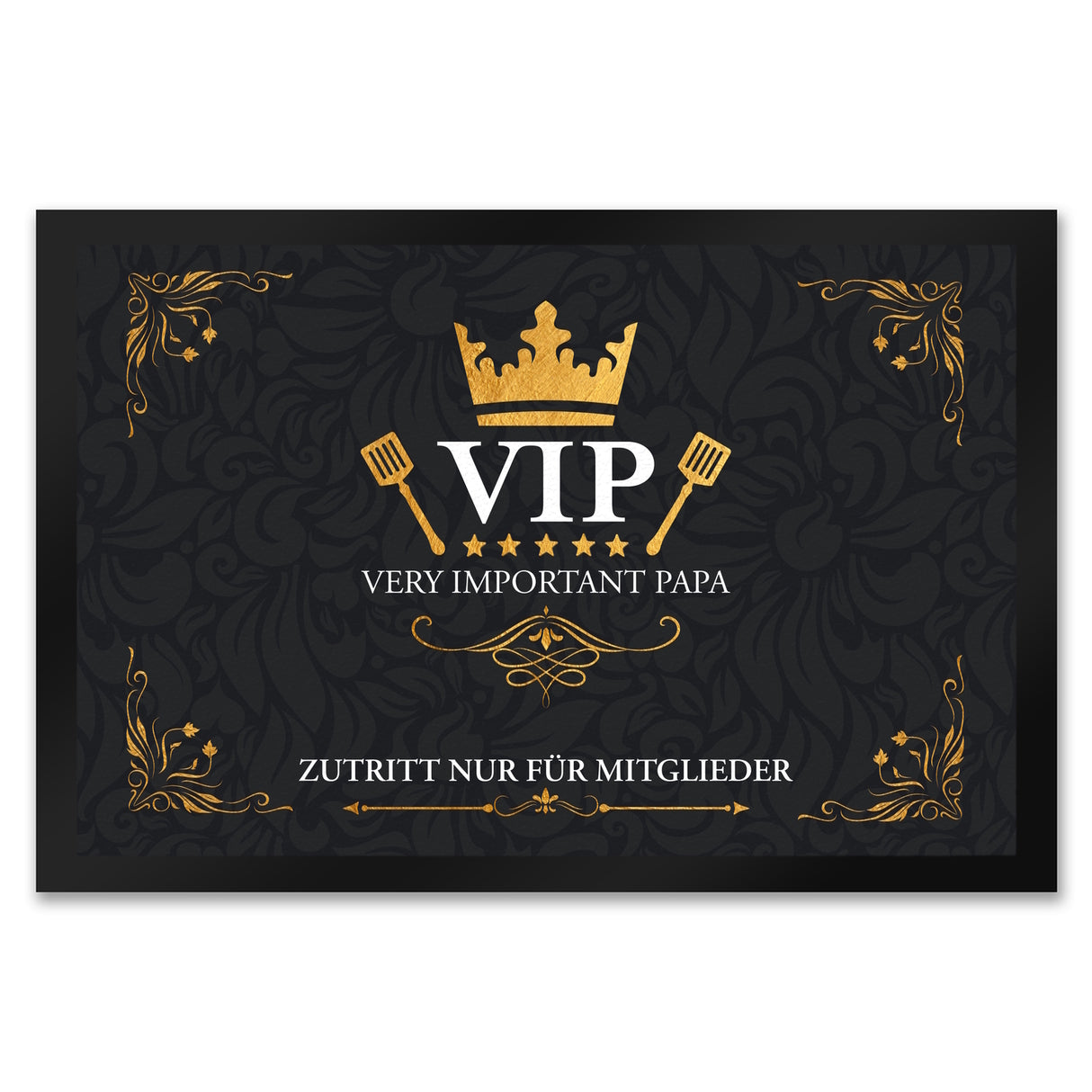 Very Important Papa Fußmatte mit VIP Motiv