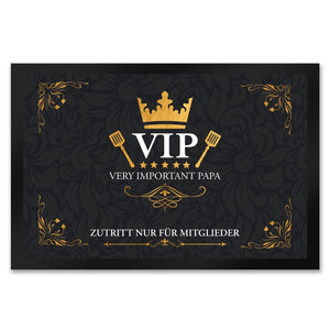 Very Important Papa Fußmatte mit VIP Motiv
