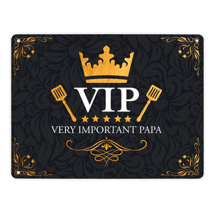 Very Important Papa Metallschild mit VIP Motiv