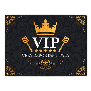 Very Important Papa Metallschild mit VIP Motiv