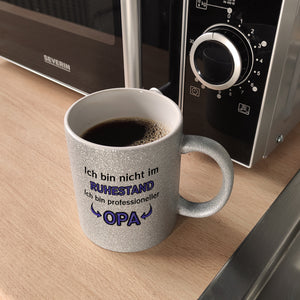 Kaffeebecher Ich bin nicht im Ruhestand. Ich bin professioneller Opa Rente