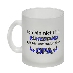 Kaffeebecher Ich bin nicht im Ruhestand. Ich bin professioneller Opa Rente