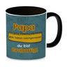 Kaffeebecher Papa du bist großartig - Meterstab Vatertag Geschenk