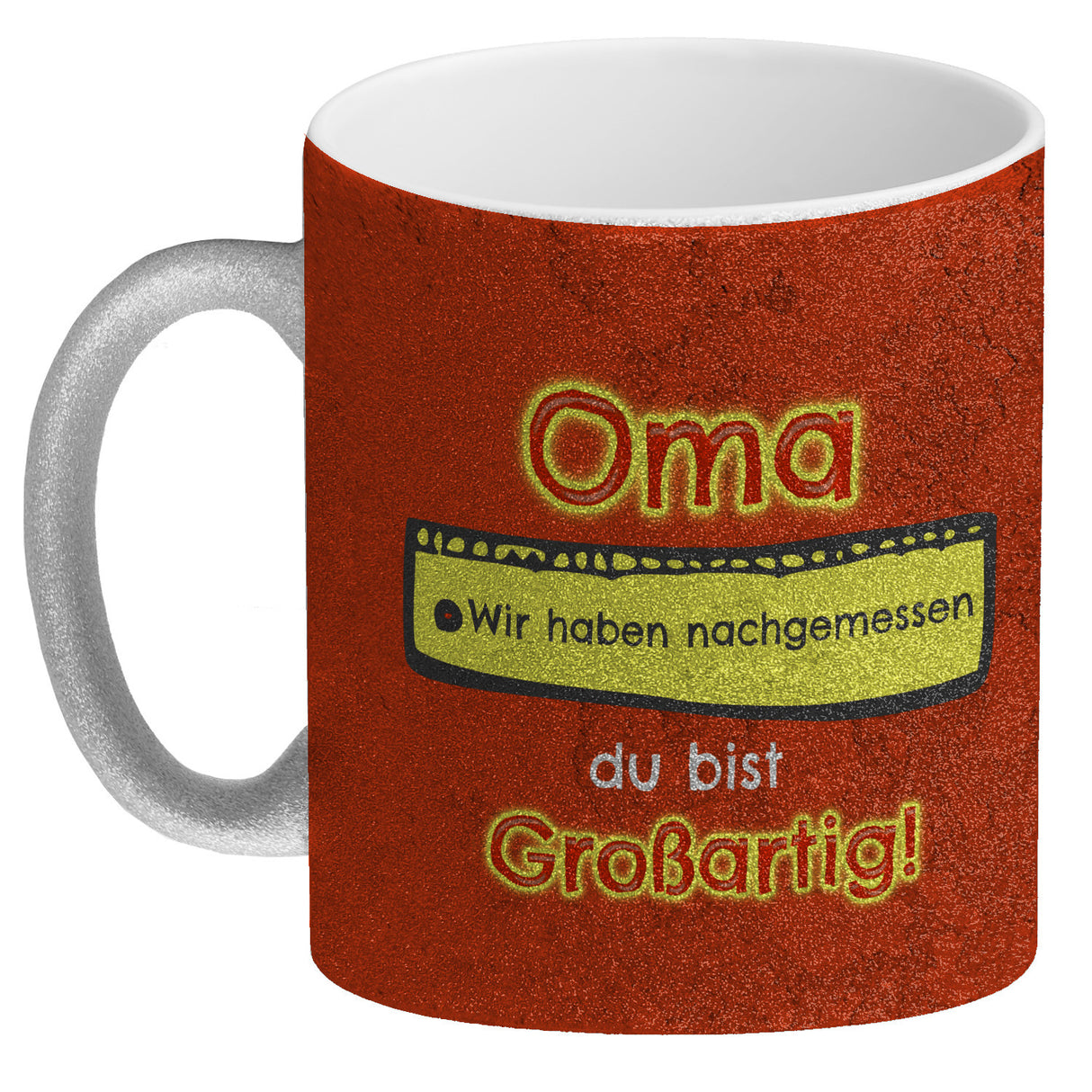 Kaffeebecher Mama du bist großartig - Meterstab Muttertag Geschenk