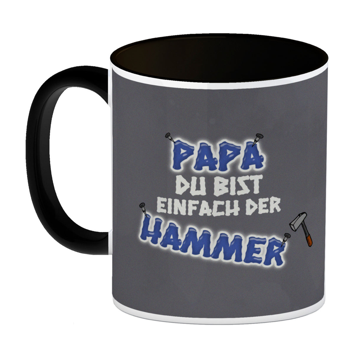 Kaffeebecher Papa Du bist einfach der Hammer - Vatertag Tasse