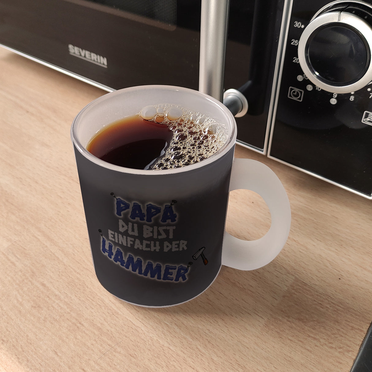 Kaffeebecher Papa Du bist einfach der Hammer - Vatertag Tasse