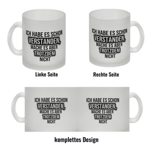 Kaffeebecher Ich habe es schon verstanden, mache es aber trotzdem nicht - Büro Kollegen
