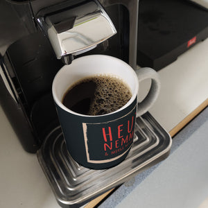Kaffeebecher mit Spruch: Heut nemme & morga net glei! Schwäbisch Schwaben Dialekt Mundart