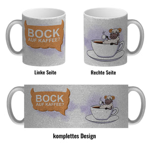 Bock auf Kaffee? Kaffeebecher mit lustigem Schafsbock
