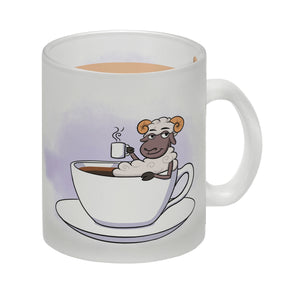 Bock auf Kaffee? Kaffeebecher mit lustigem Schafsbock