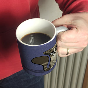 Heute hab ich gar keinen Bock Kaffeebecher mit der lustigen grummeligen Katze