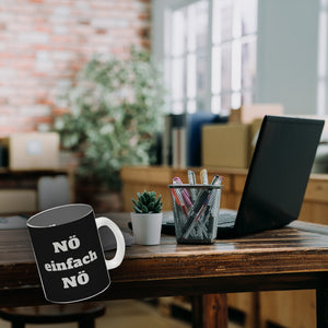 NÖ einfach NÖ Kaffeebecher mit Spruch