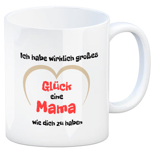 Ich habe wirklich großes Glück eine Oma wie dich zu haben Kaffeebecher