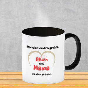 Ich habe wirklich großes Glück eine Oma wie dich zu haben Kaffeebecher