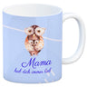 Mama hab dich immer lieb Kaffeebecher mit niedlichem Nilpferd in rosa
