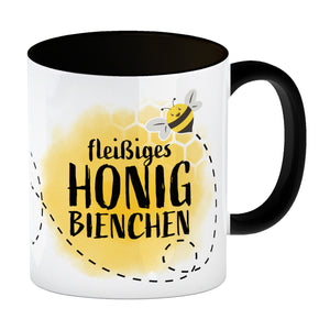 Fleißiges Honigbienchen - Kaffeebecher mit süßer, schwirrender Biene