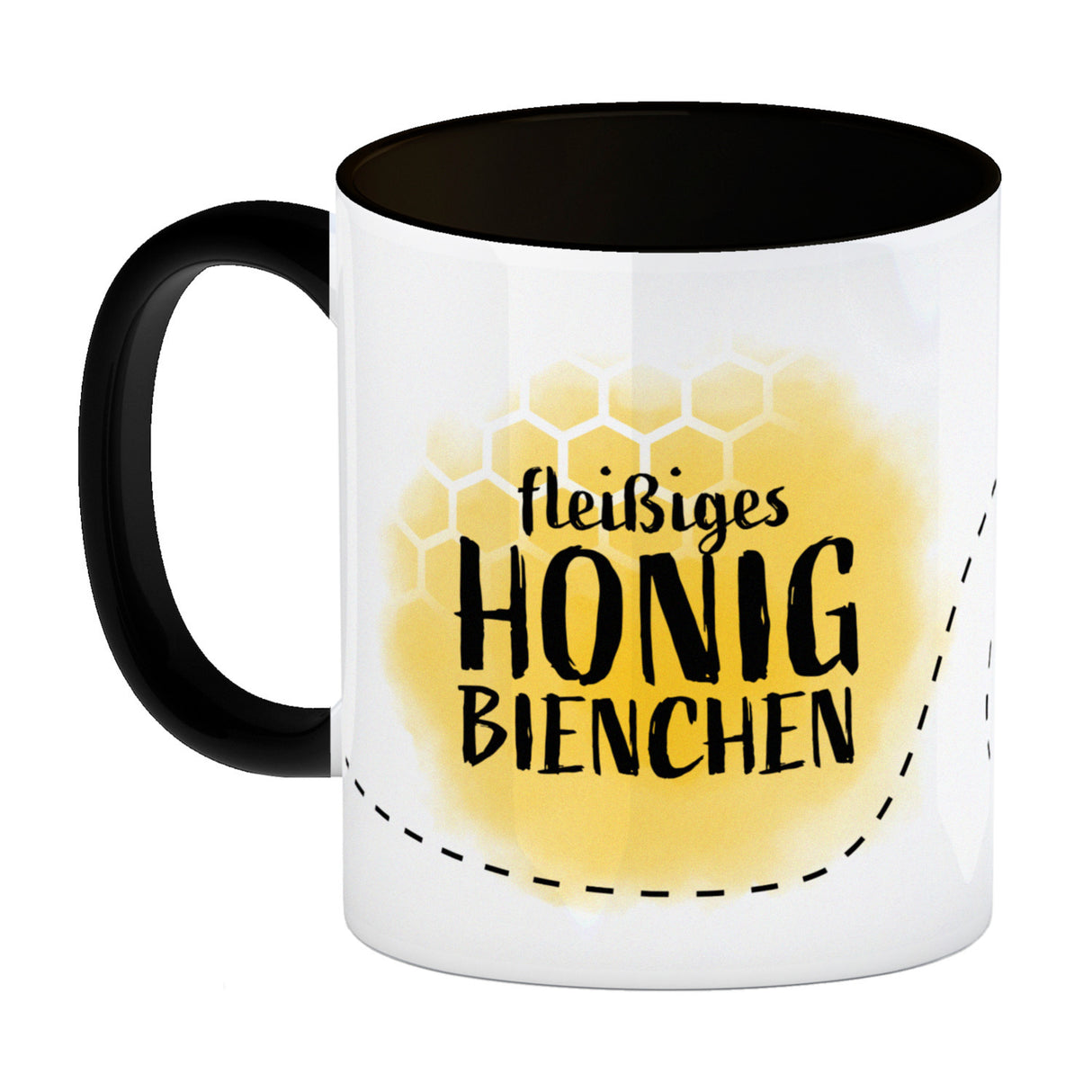 Fleißiges Honigbienchen - Kaffeebecher mit süßer, schwirrender Biene