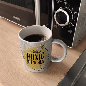 Fleißiges Honigbienchen - Kaffeebecher mit süßer, schwirrender Biene