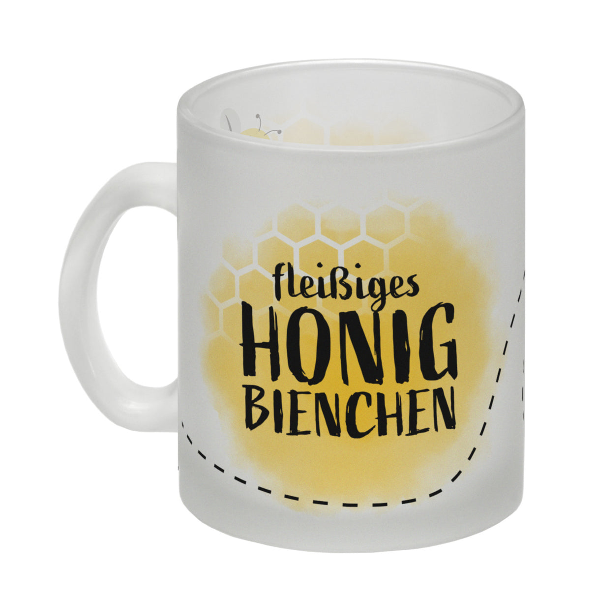 Fleißiges Honigbienchen - Kaffeebecher mit süßer, schwirrender Biene