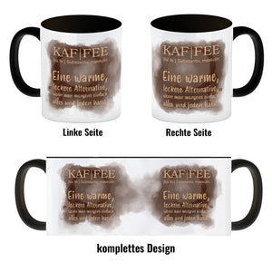 Kaffee - Kaffeebecher mit Wortdefinition