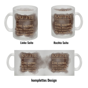 Kaffee - Kaffeebecher mit Wortdefinition