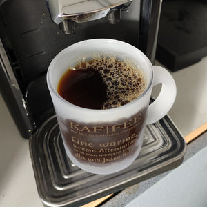 Kaffee - Kaffeebecher mit Wortdefinition