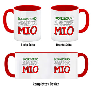 Buongiorno Amore Mio Italien Kaffeebecher