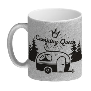 Camping Queen Kaffeebecher mit wunderschönen Reisemotiven